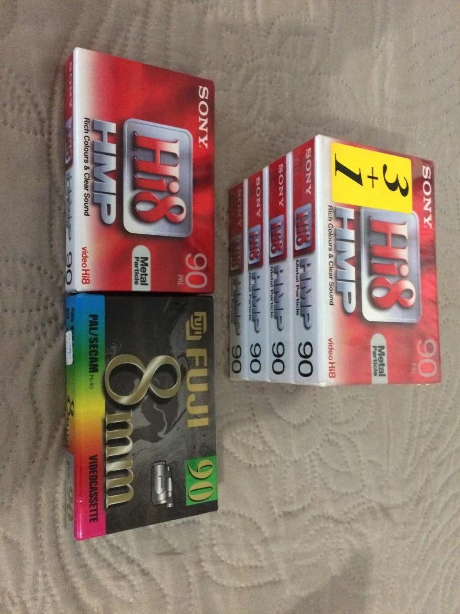 Vendora SONY Hi8 HMP 90 Κασετες εγγραφής εικονας