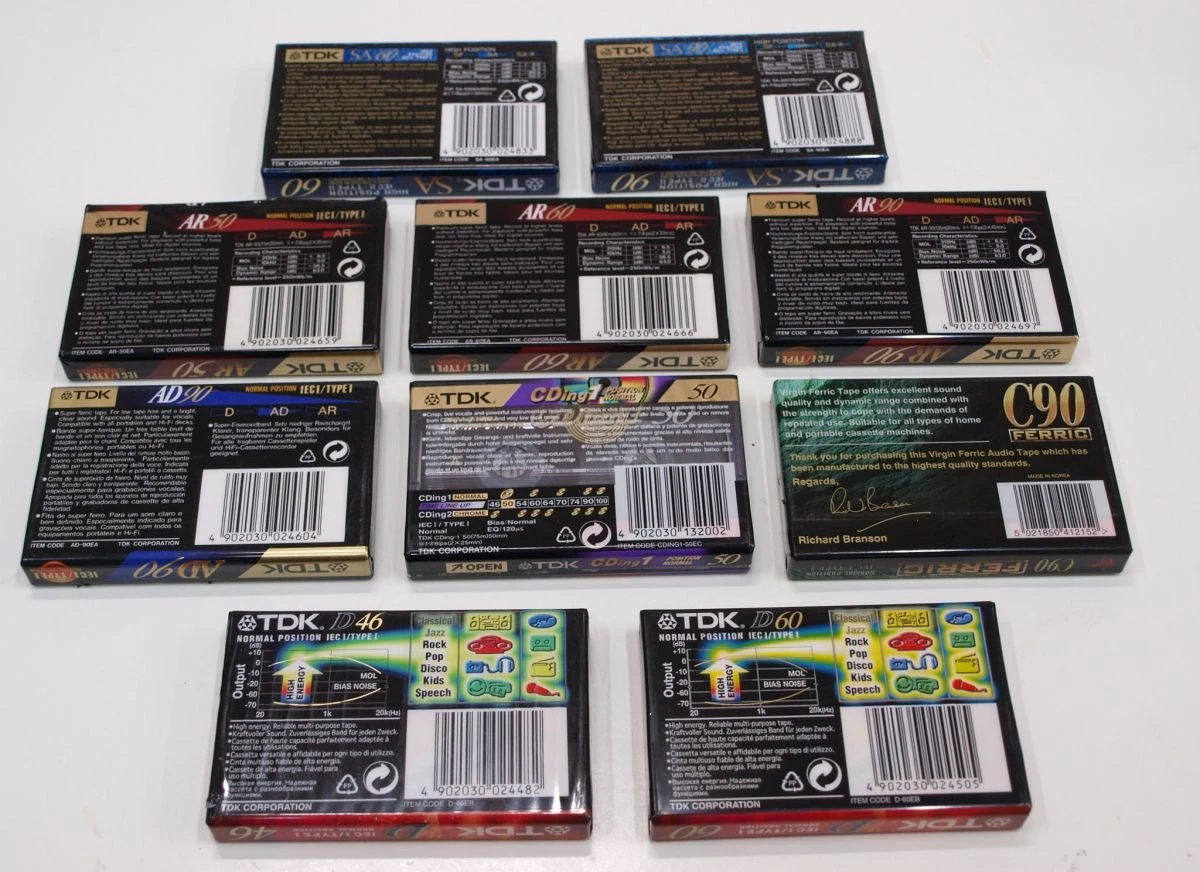 Vendora TDK κασέτες ήχου σφραγισμένες - Image 2